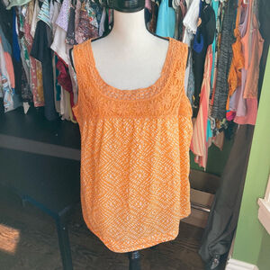Women's Merona Tank Top Size XL Orange